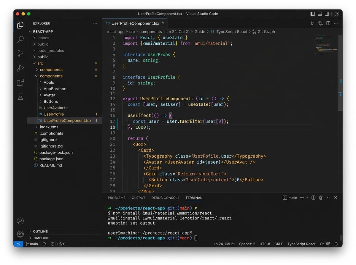 Develop Step VS Code TypeScript Code